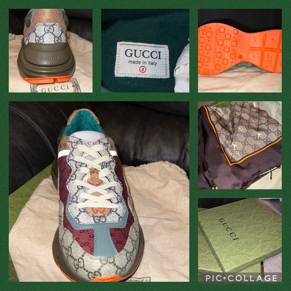 Brand new in the box Gucci sneakers